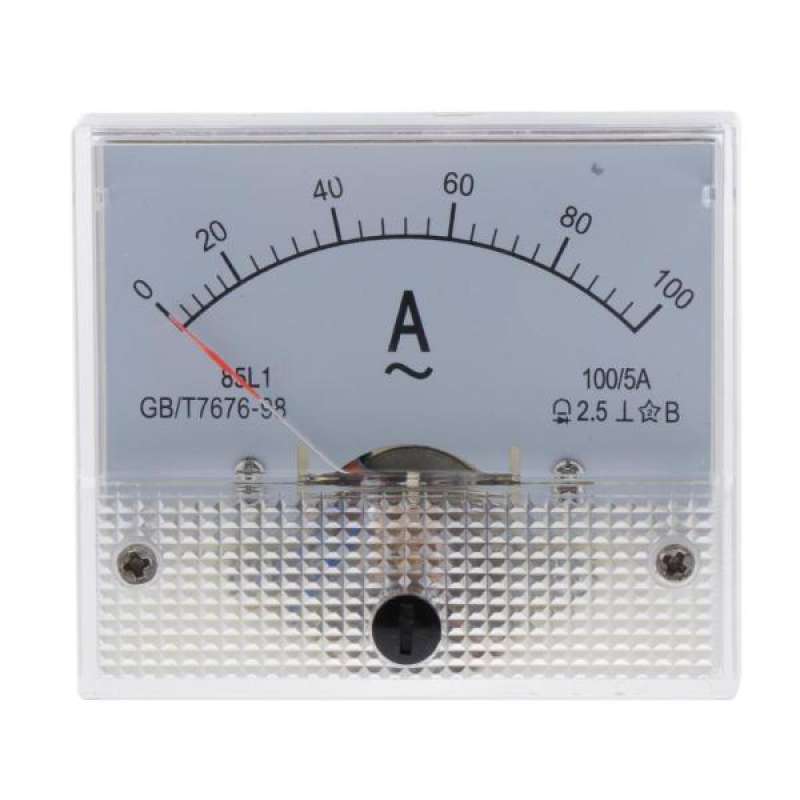 NEWRUIKE 85L1 AC5A AC Analog Panel Ammeter Analog Amp Ammeter Meter Gauge 
