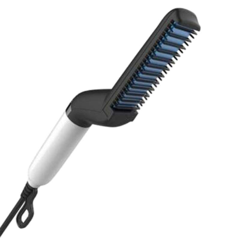Promo Men Quick Beard Straightener Hair Comb Curling Curler Electric Hair  Brush UK Diskon 33% di Seller Homyl - China | Blibli