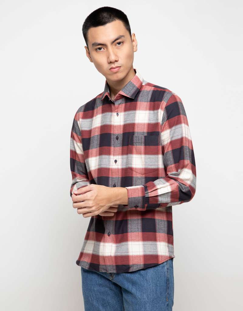 Promo EDITION MEN ESL65 RED Long Sleeve 