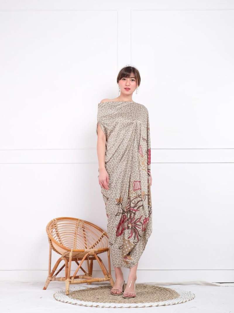 Dress batik formal top