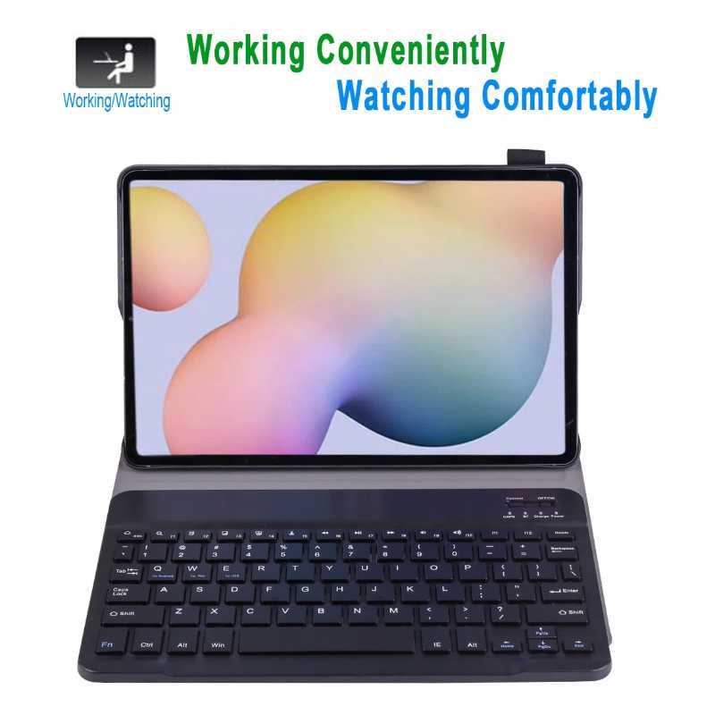 Jual Tripledi Casing Tablet Samsung Galaxy Tab S7 Plus 12 4 Inch 2020 T970 T975 T976b Keyboard Flip Online November 2020 Blibli Com
