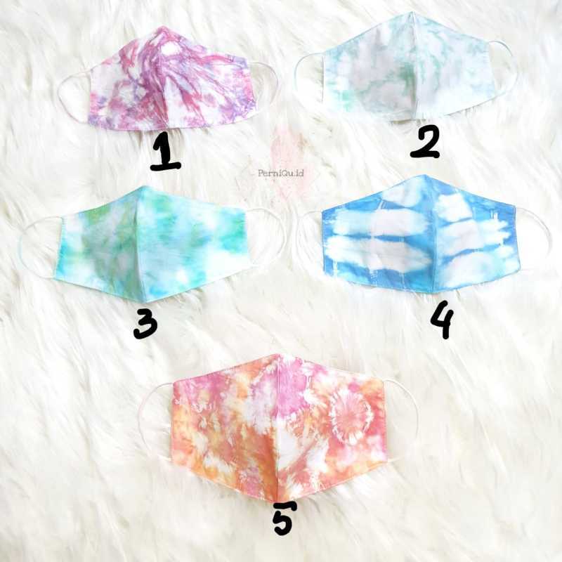 Jual Masker Kain Tie Dye 3 Lapis Online November 2020 Blibli