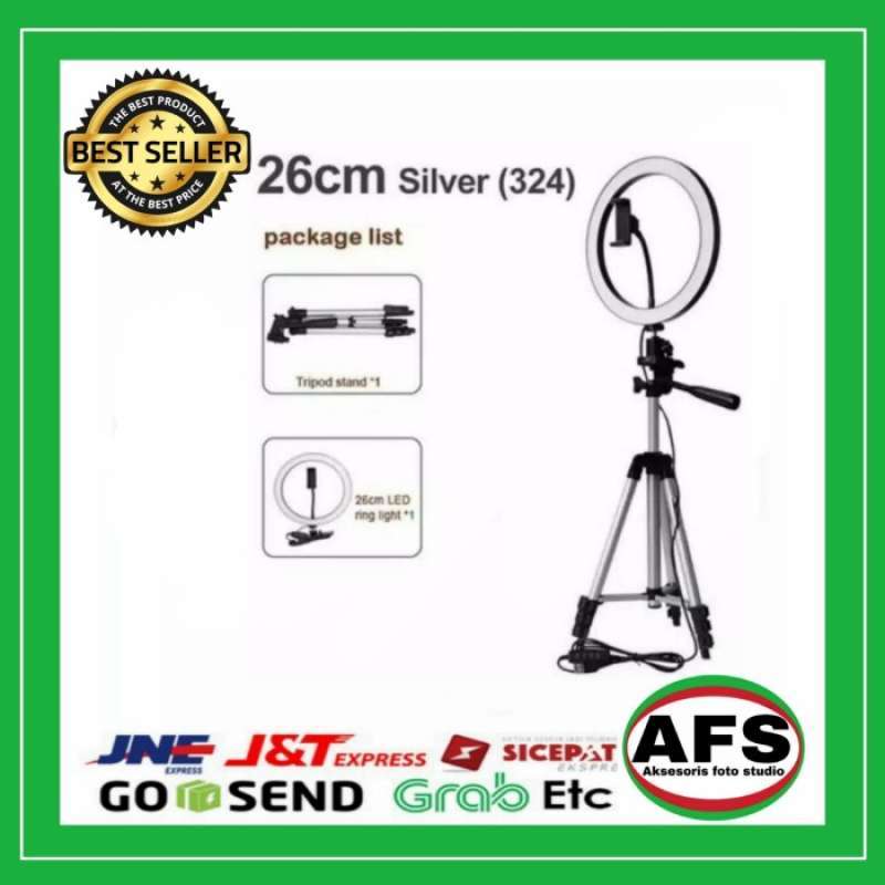 Jual Tripod 1m 3110 Ringlight 26cm Paket Lengkap Ringlight 26cm