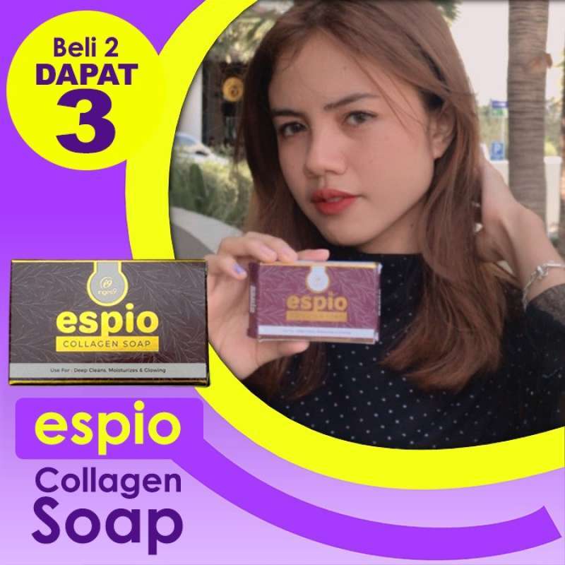 Sabun Cuci Muka Wanita Pria Untuk Kulit Sensitif Sabun Espio Collagen Pemutih Badan Sabun Espio Collagen Aman Untuk Ibu Menyusui Sabun Muka Bruntusan Terbaru Juli 2021 Harga Murah Kualitas Terjamin Blibli