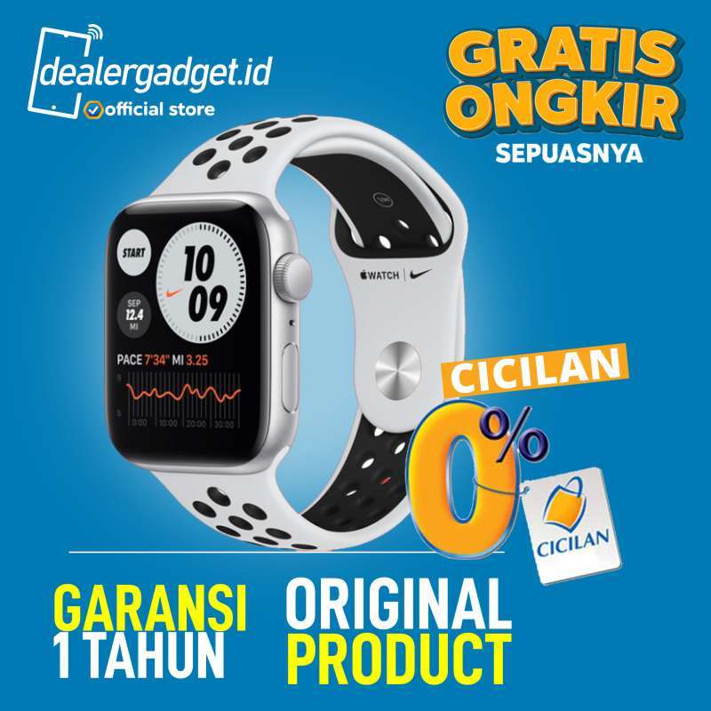 Apple Watch SE Nike+ GPS 44mm Garansi 