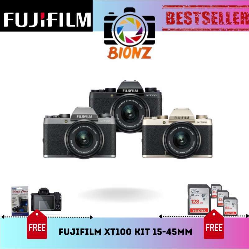 KAMERA FUJIFILM X-T100 KIT XC 15-45MM