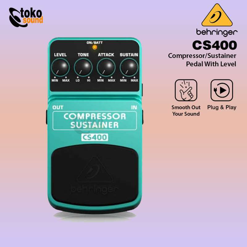 Jual Behringer CS400 Compressor Sustainer Pedal di Seller