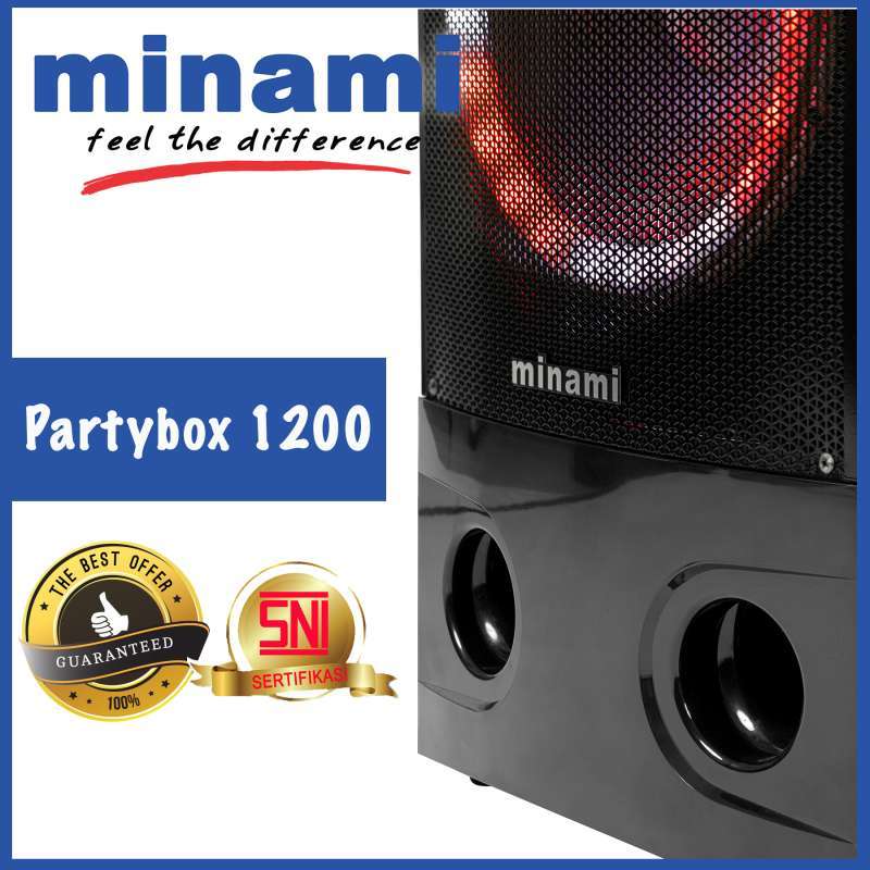 Jual Minami Dj Karaoke 12 Inch Speaker Bass Party Wireless Bluetooth Online Februari 2021 Blibli