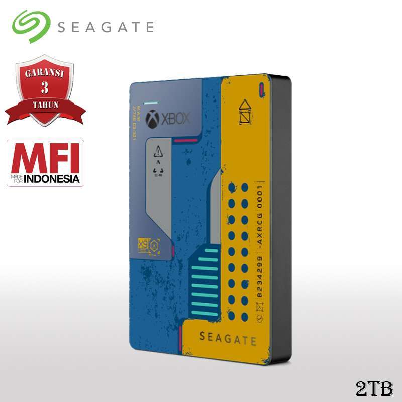 Jual Seagate Game Drive Xbox Hardisk Eksternal 2tb Cyberpunk 2077 Edition Online Oktober 2020 Blibli Com