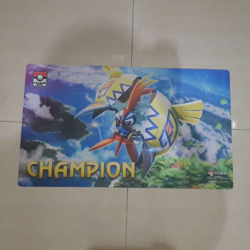 Pokémon Tapu Koko League Cup Champion Playmat