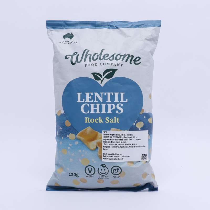 wholesome lentil chips