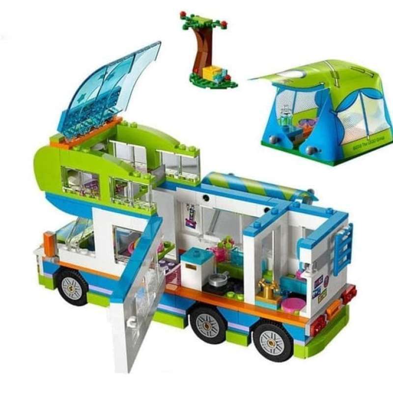 MAINAN ANAK LEGO FGR FRIENDS MIA S CAMPER VAN 10858