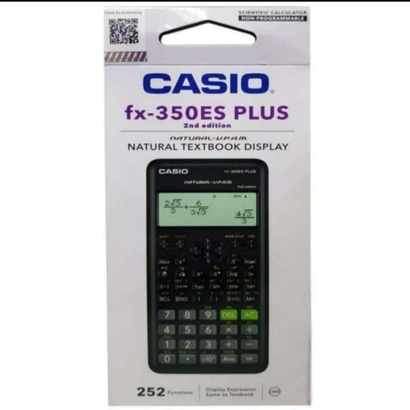 Jual Kalkulator Casio Scientific Fx 350 Ms Murah Dan Lengkap Di Seller Crystalnoahshop Lopang Kota Serang Blibli