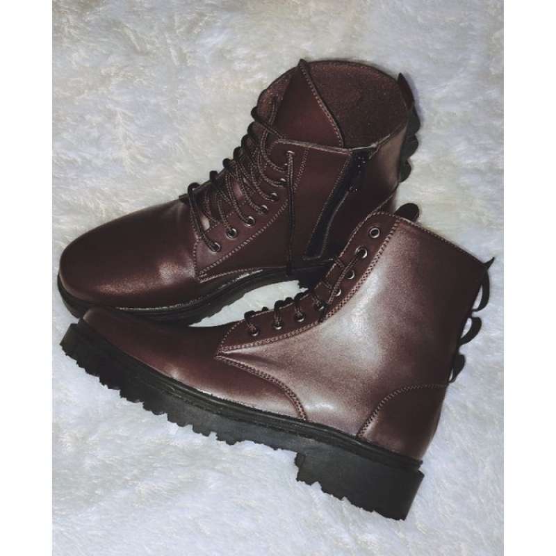 Sepatu boots wanita discount h&m