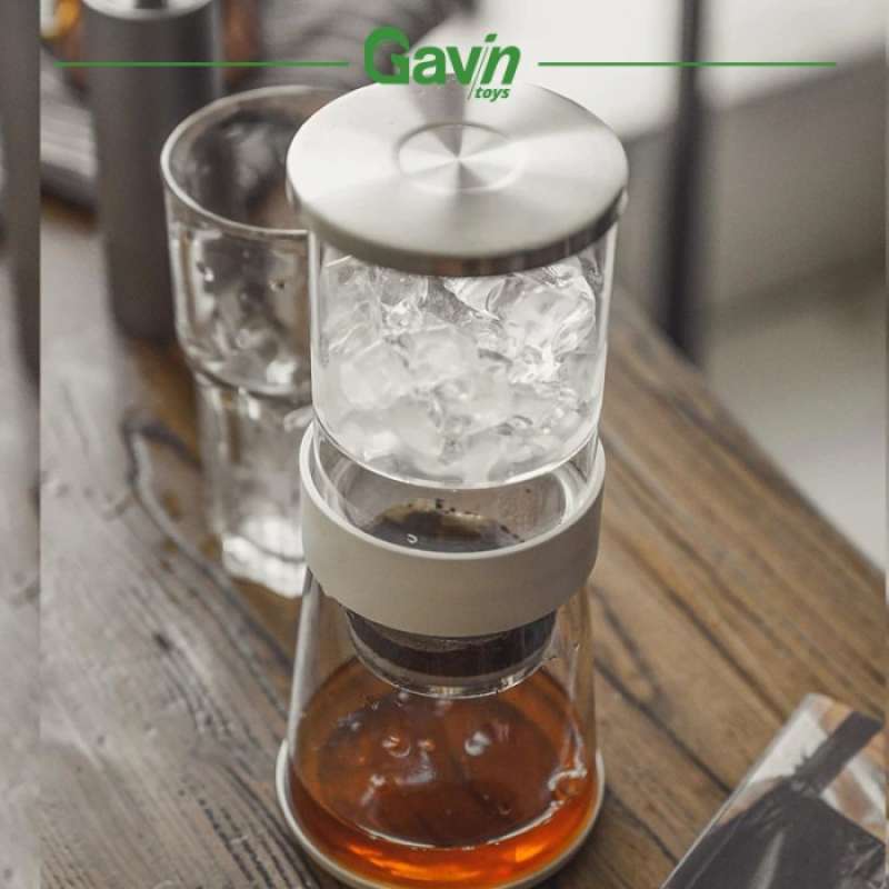Promo Ice Dripper Set Cold Brew Maker Kopi Slow Drip Coffee Cold