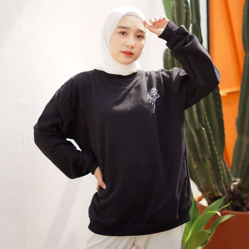 sweater hoodie wanita