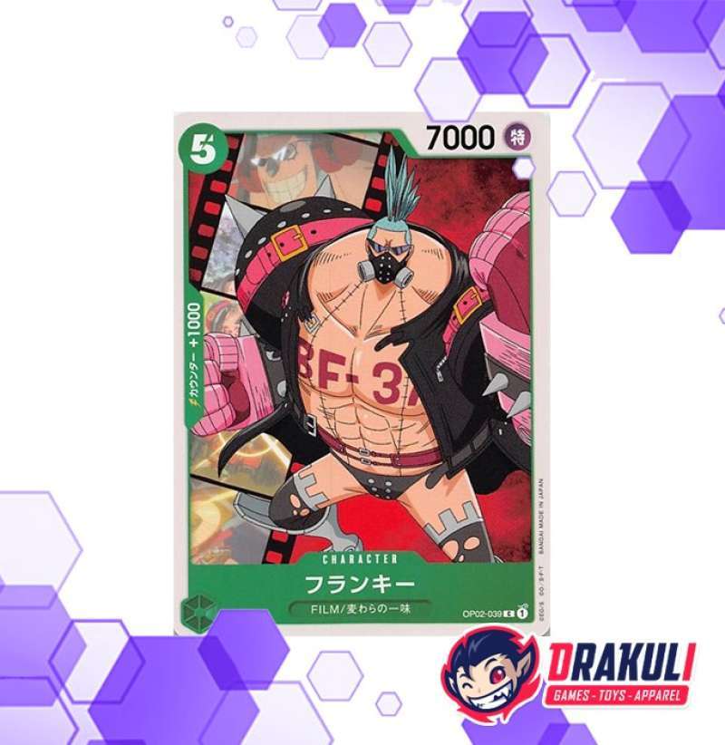Jual One Piece Card Game - Franky Op02-039 C Di Seller Drakuli Games  Flagship Store - Drakuli Games Store - Kota Jakarta Pusat | Blibli