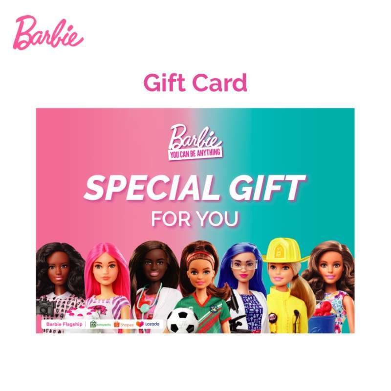 Barbie gift card new arrivals