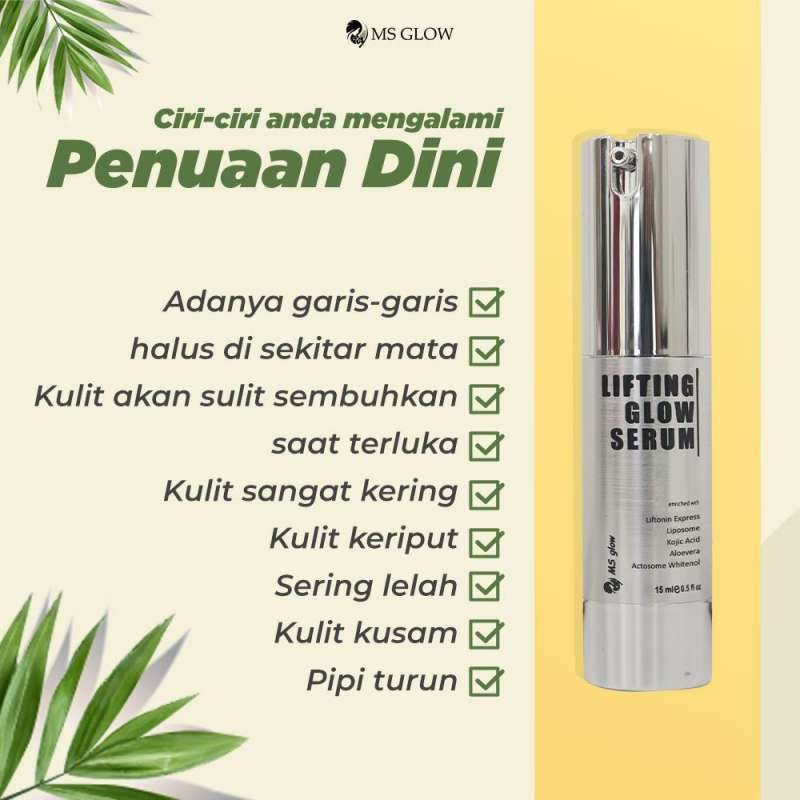 Promo Ms Glow Lifting Glowing Serum Diskon 22 di Seller REJEKI