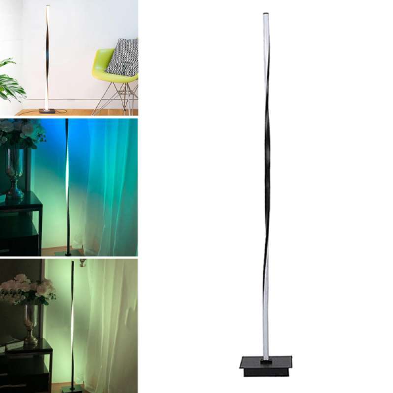 Jual Led Floor Lamp Remote Control Standing Pole Lights For Bedroom Living Room Decor Di Er Homyl China Blibli Jual Led Floor Lamp Remote Control, Room Floor Lamps