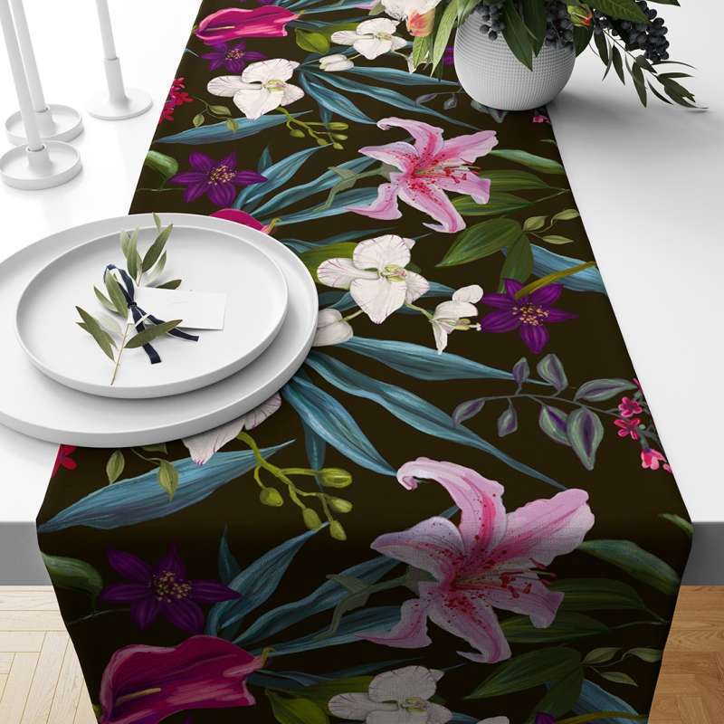 Taplak Meja Ukuran 40x140cm Motif Flowers 12 Terbaru Agustus 2021 Harga Murah Kualitas Terjamin Blibli