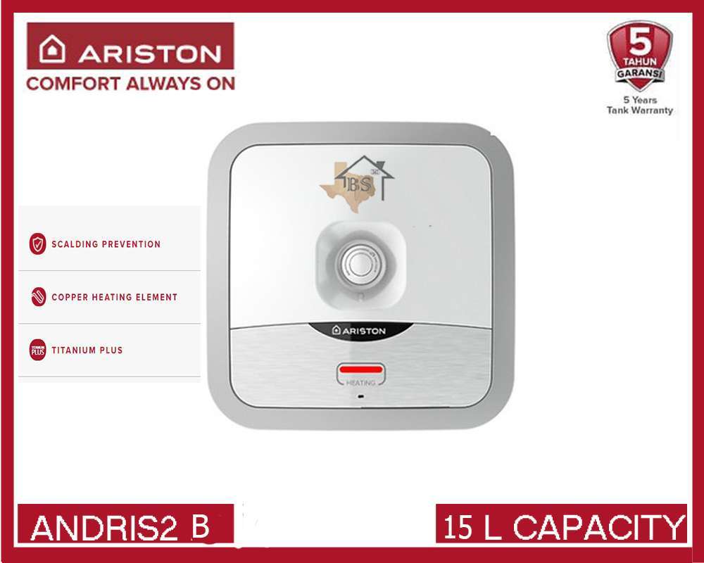 Water Heater Ariston Pemanas Air Listrik Ariston Andris 2b 15 Liter Terbaru Agustus 2021 Harga Murah Kualitas Terjamin Blibli