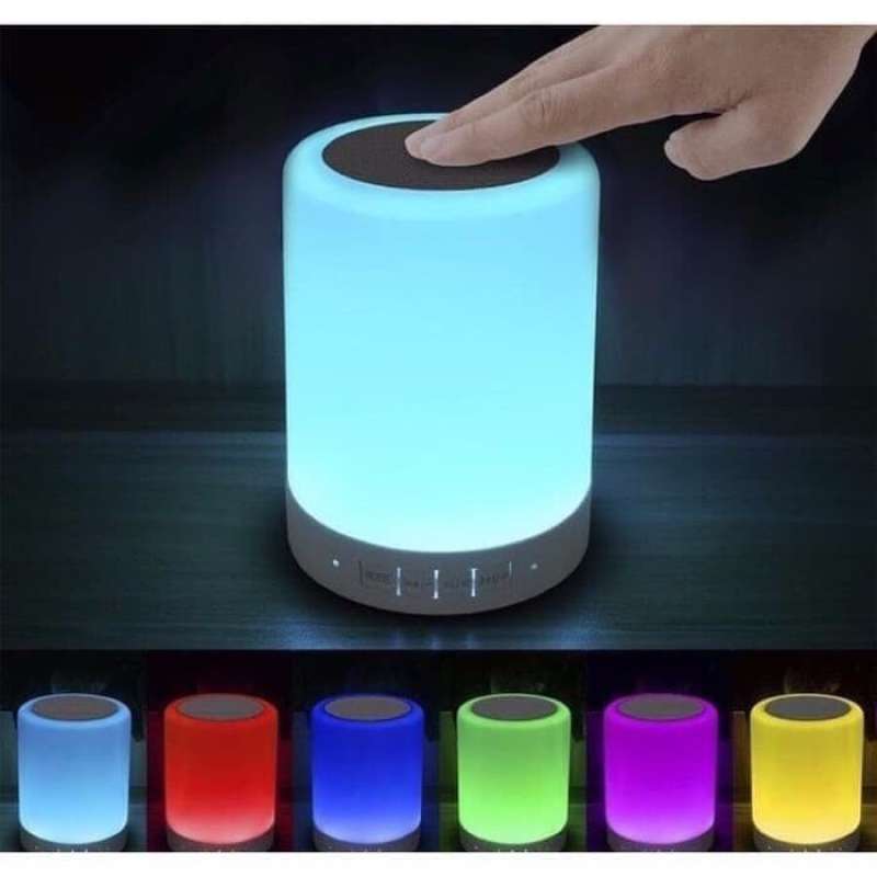 Jual Speaker Bluetooth Cl 671 Smart Touch Portable Lampu Online Februari 2021 Blibli