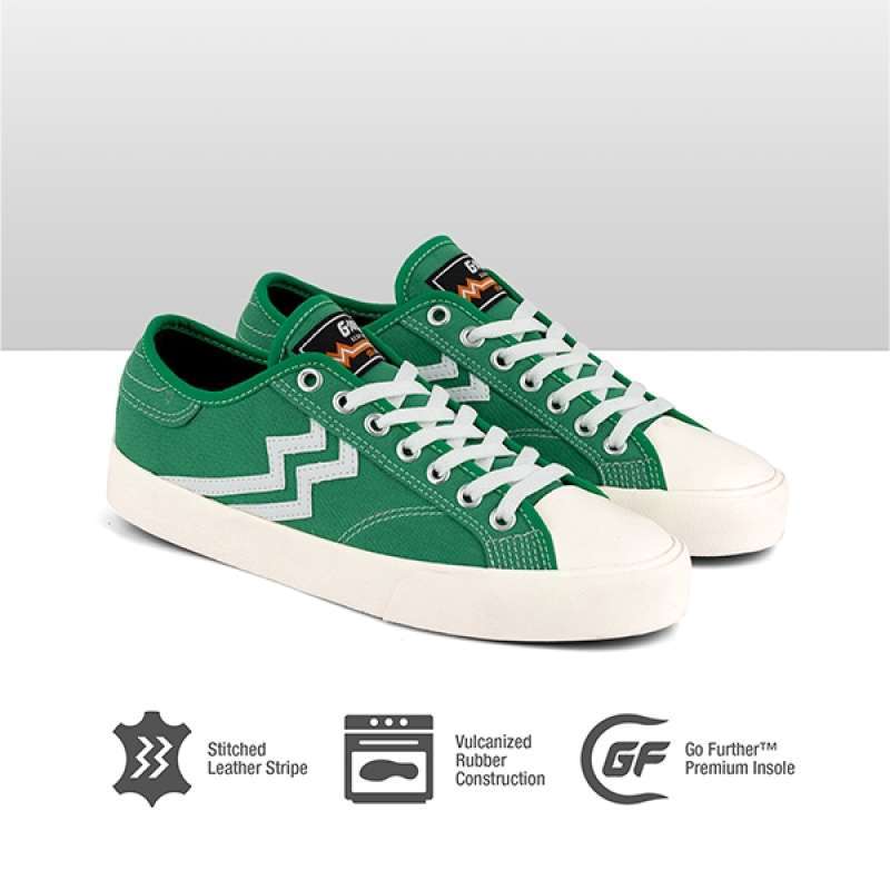 green sneaker