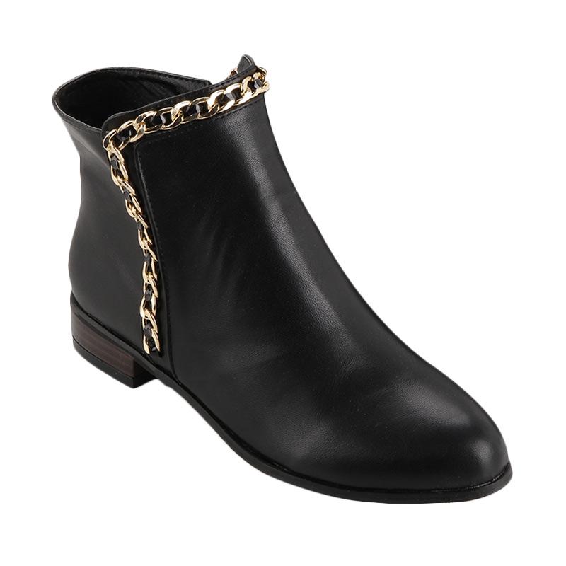 Clarette Allondra Boots Sepatu Wanita - Black