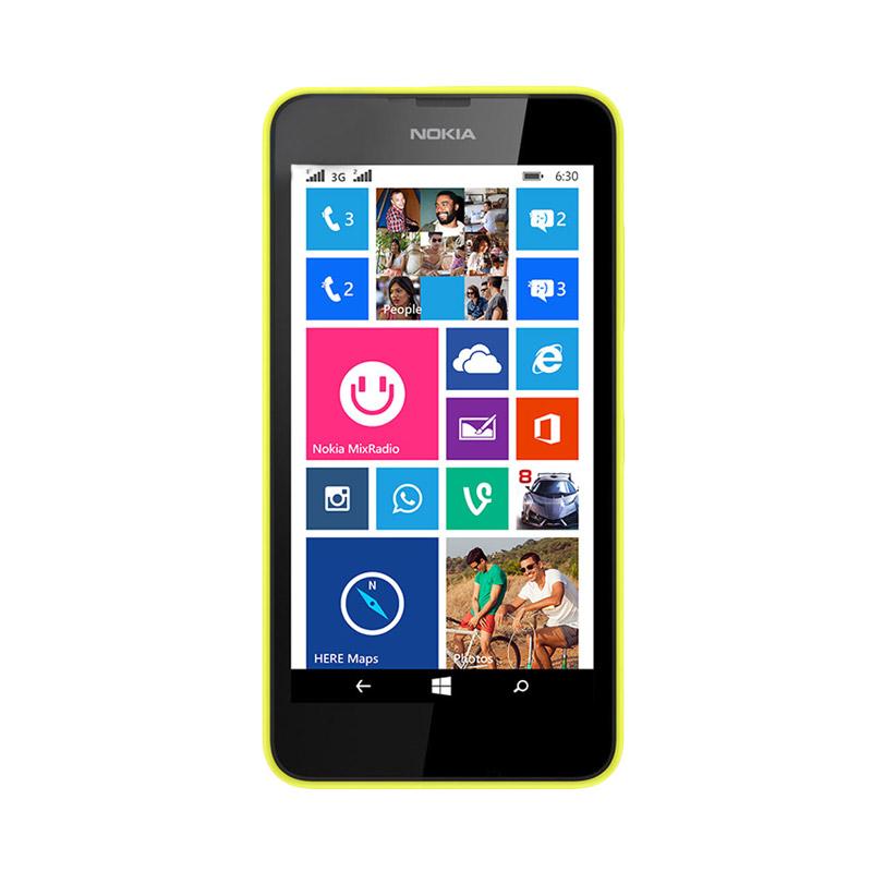Microsoft Lumia 630 Smartphone - Yellow [8GB]