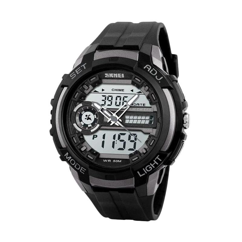 Skmei AD1202 LED Watch Men Sport Jam Tangan Pria - Grey