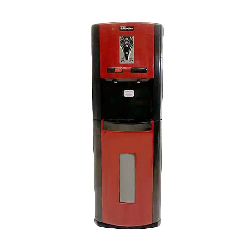 Miyako WDP 200 H Dispenser - Black Red [Galon Bawah/Hot & Normal]