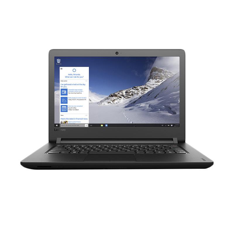 Lenovo IdeaPad 110-05ID Notebook - Black [A9-9400/4 GB/1 TB/Dos/14 Inch]