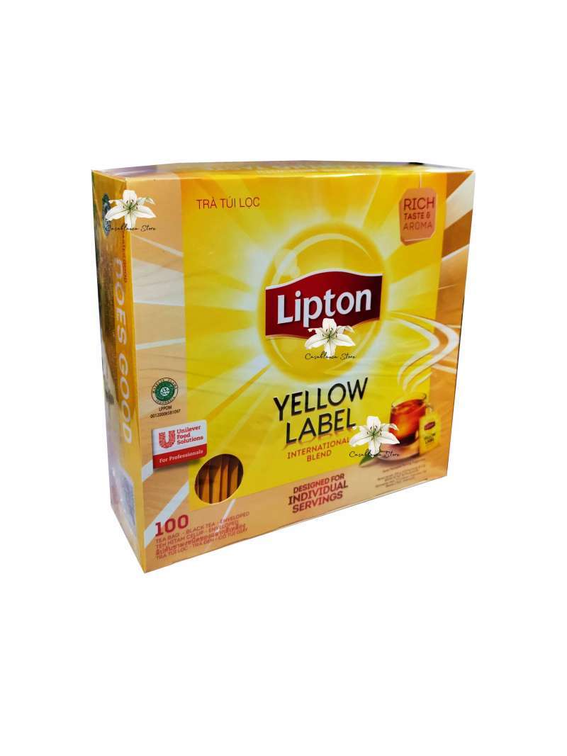 Lipton Yellow Label Tea Envelope [Box 100pcs x 2gr]