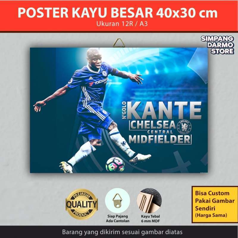 Jual Poster Kayu Besar Club Sepak Bola Chelsea Bisa Request Gambar Lain Bebas Ukuran 30x40 Cm Chl 12 Murah Mei 2021 Blibli