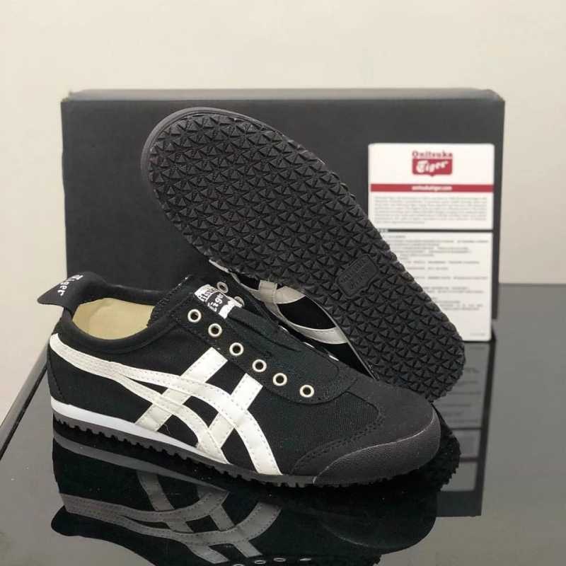 Onitsuka slip on black new arrivals