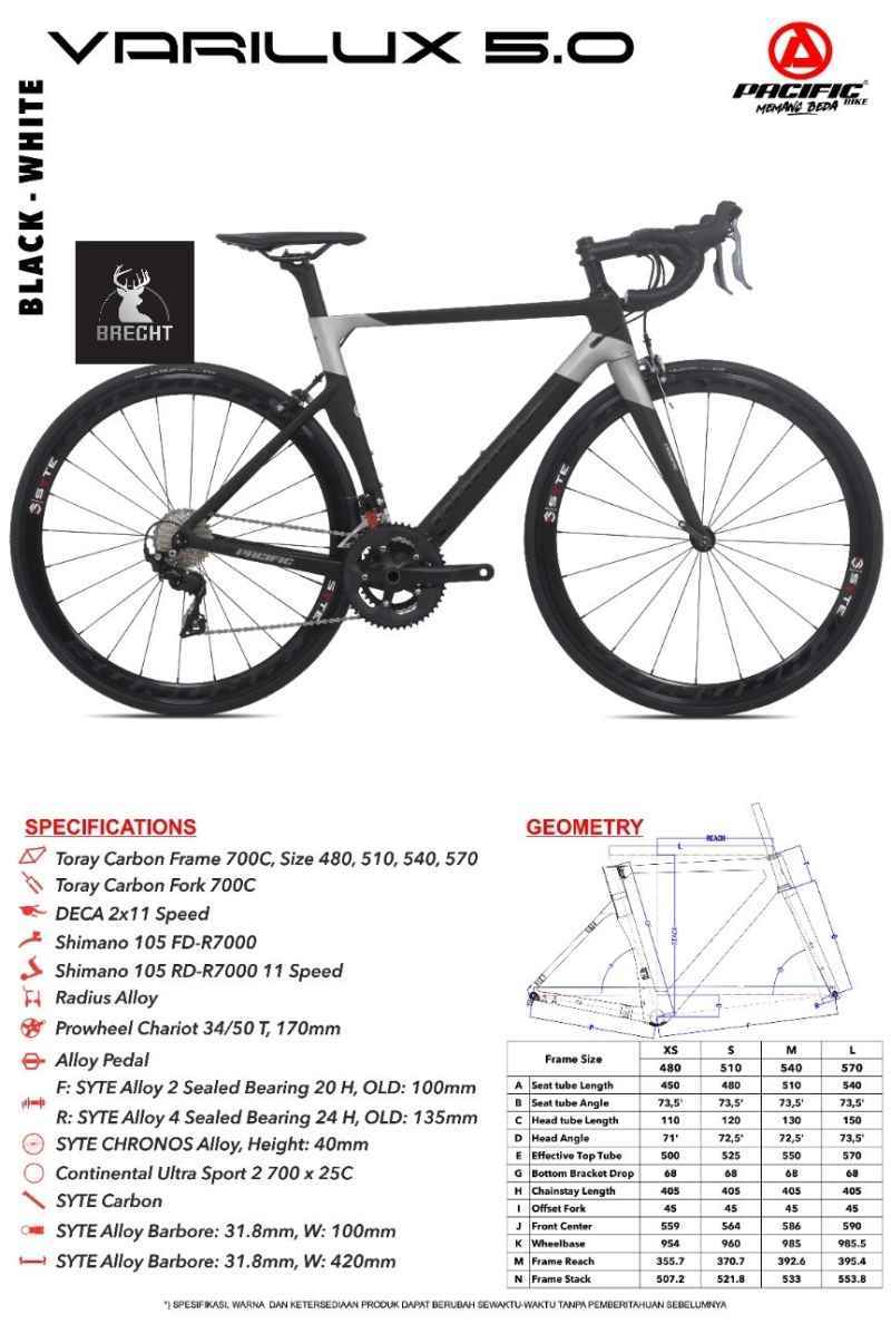 Frame road bike pacific clearance
