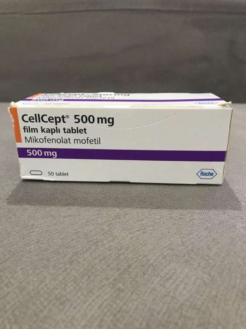 roche cellcept 500mg box 50 tab
