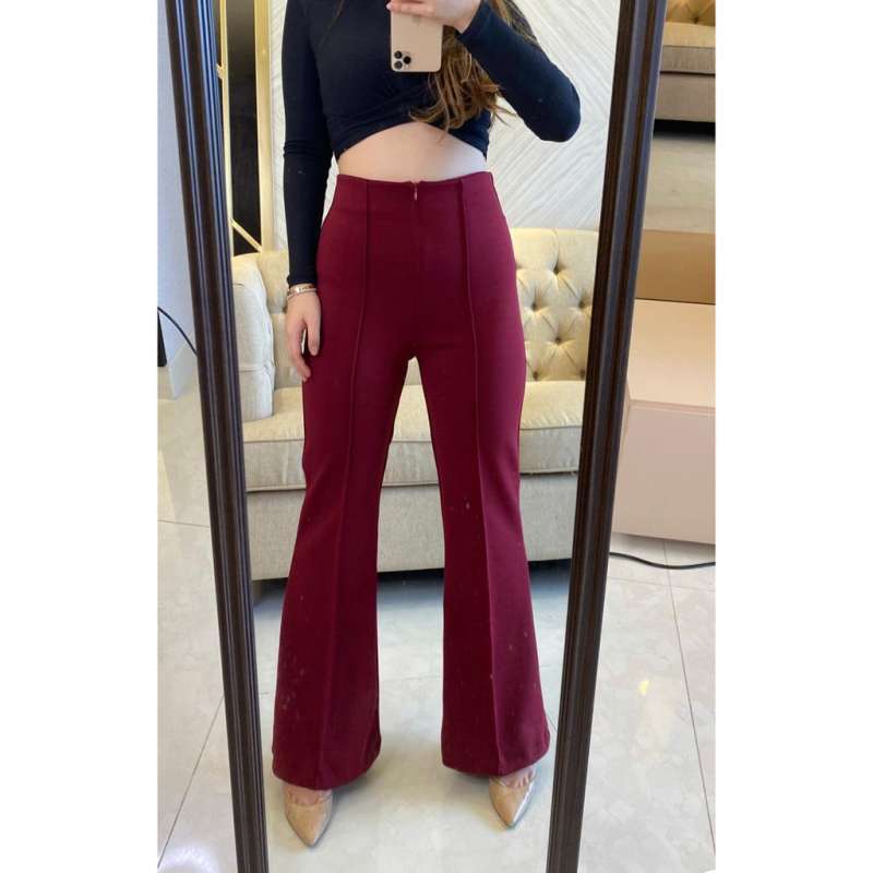 Promo wide leg pants Zara look alike di 