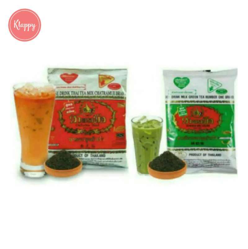 Promo Paket Thai tea 400 gr dan Thai green tea 200gr ...