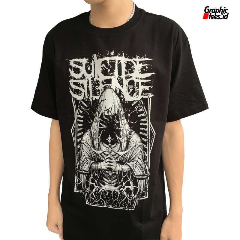 KAOS BAND SUICIDE SILENCE TSHIRT BAJU 