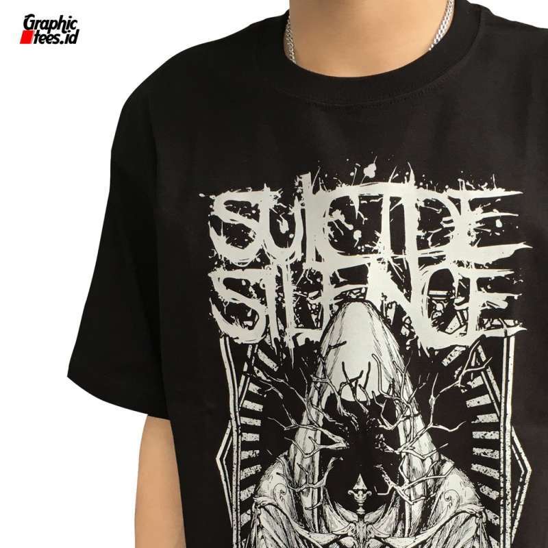 KAOS BAND SUICIDE SILENCE TSHIRT BAJU 