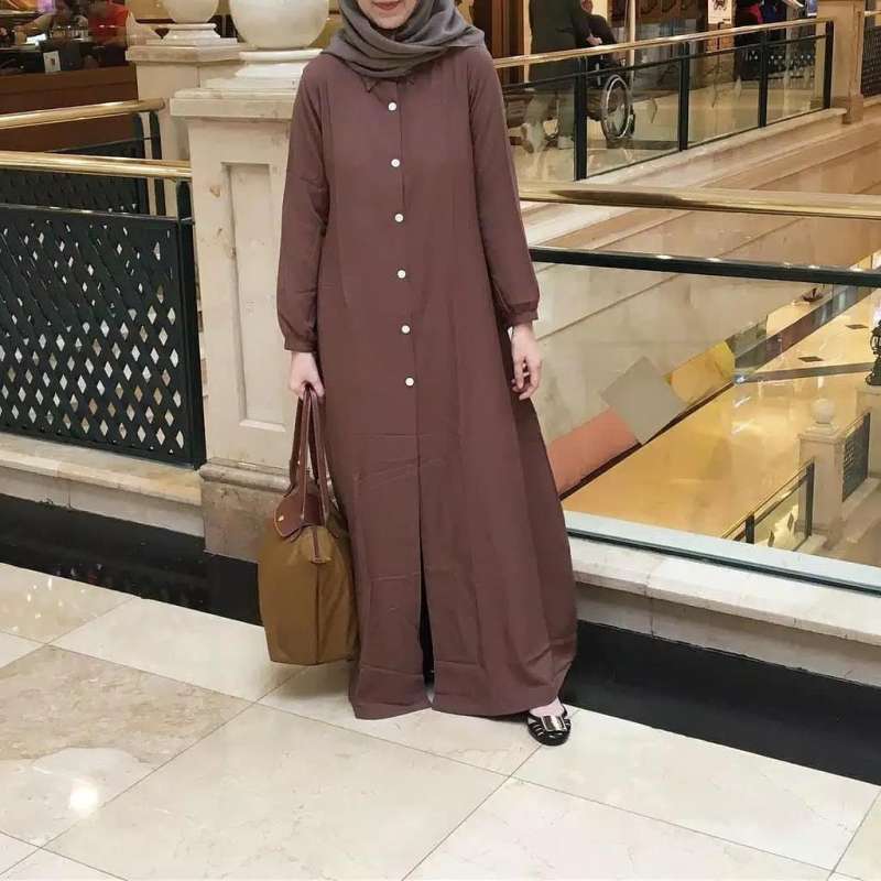 Jual ADINDA DRESS FLOTTILICIOUS DRESS MUSLIM GAMIS MUSLIM