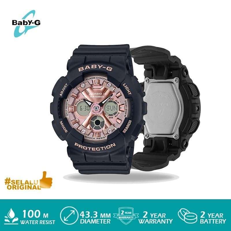 Jam Tangan Casio Baby G BA 130 1A4DR Original Murah