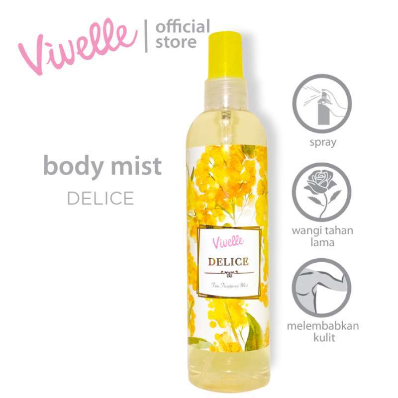 Jual Vivelle Body Mist 100 ml Delice Yellow di Seller Vivelle Care