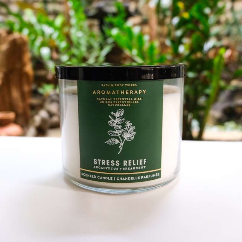 Bath and Body Works 3-Wick Candle Eucalyptus Spearmint