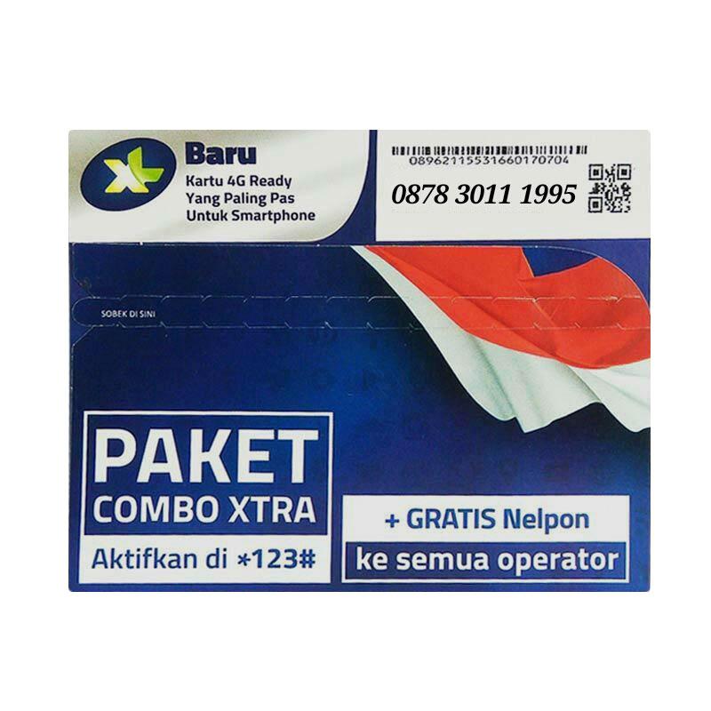 XL Axiata Nomor Cantik 0878 3011 1995 Seri Tahun Kartu Perdana