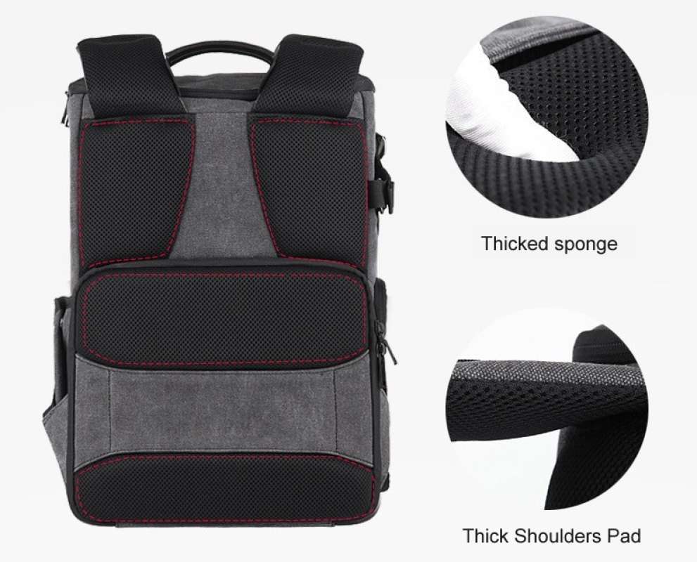 Tas Kamera Backpack Waterproof Fit 