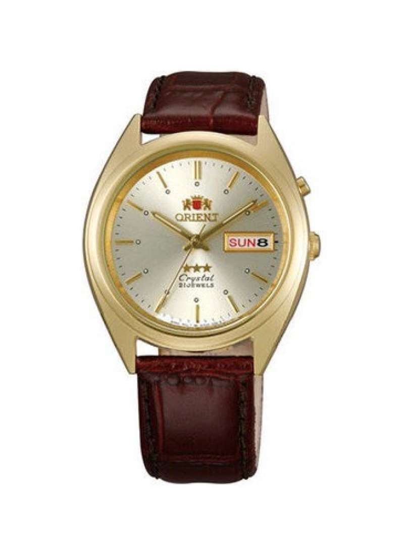 Strap Orient Tristar Brown Dial Orient Tristar Brown Promo Orient