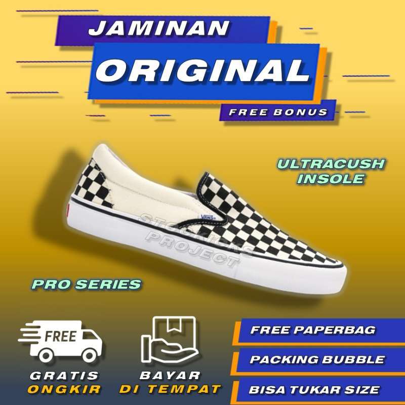 white vans slip ons pro